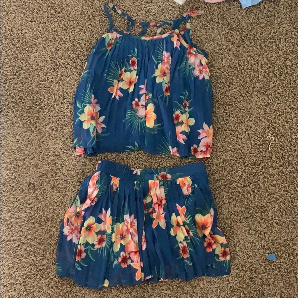 abercrombie two piece romper